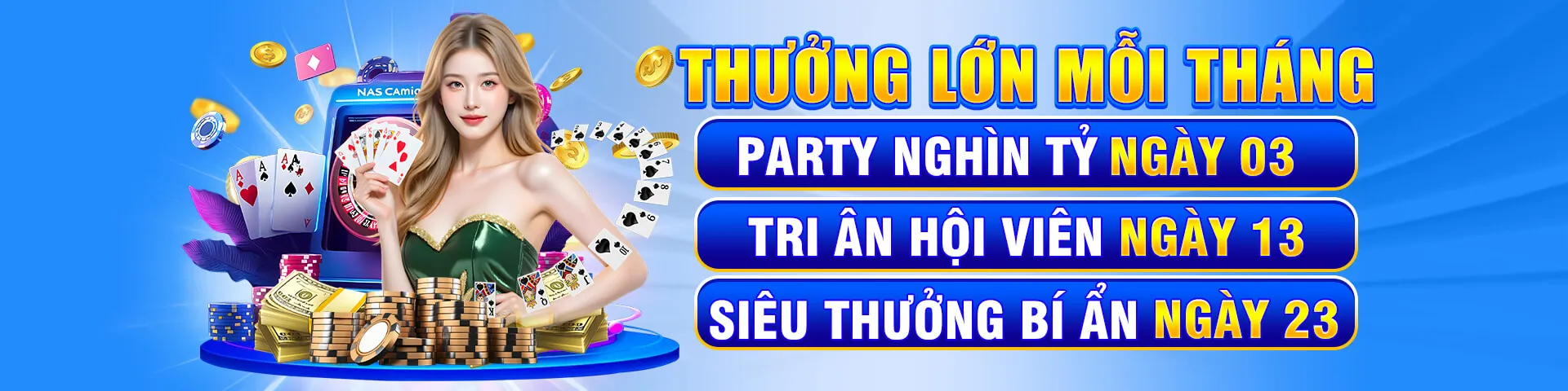 Sòng bạc trực tuyến Bin88 Nổ Hũ 2026 với không gian sang trọng và các trò chơi casino hấp dẫn