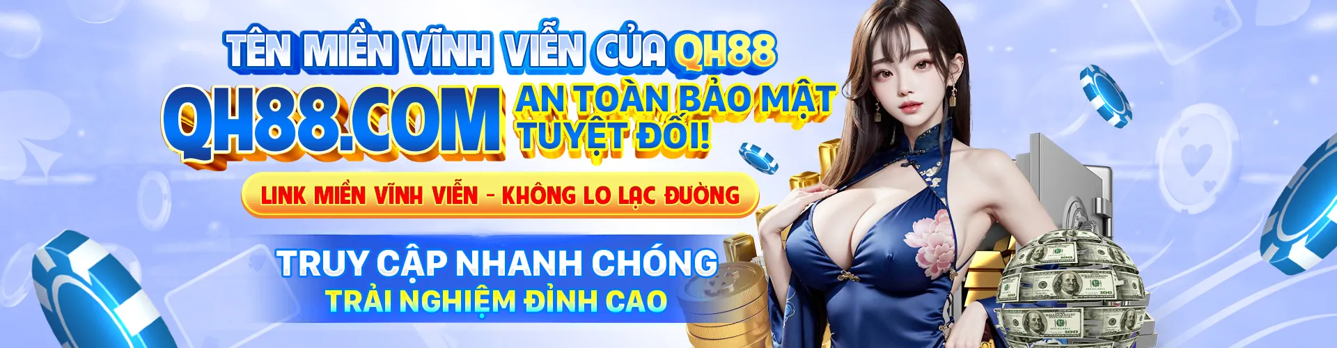 Giao diện đăng nhập Bin88 Nổ Hũ an toàn và hấp dẫn với hình ảnh máy đánh bạc và tiền vàng